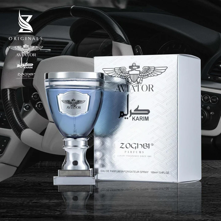 Aviator Karim for Men Eau De Parfum 100ml by Zoghbi