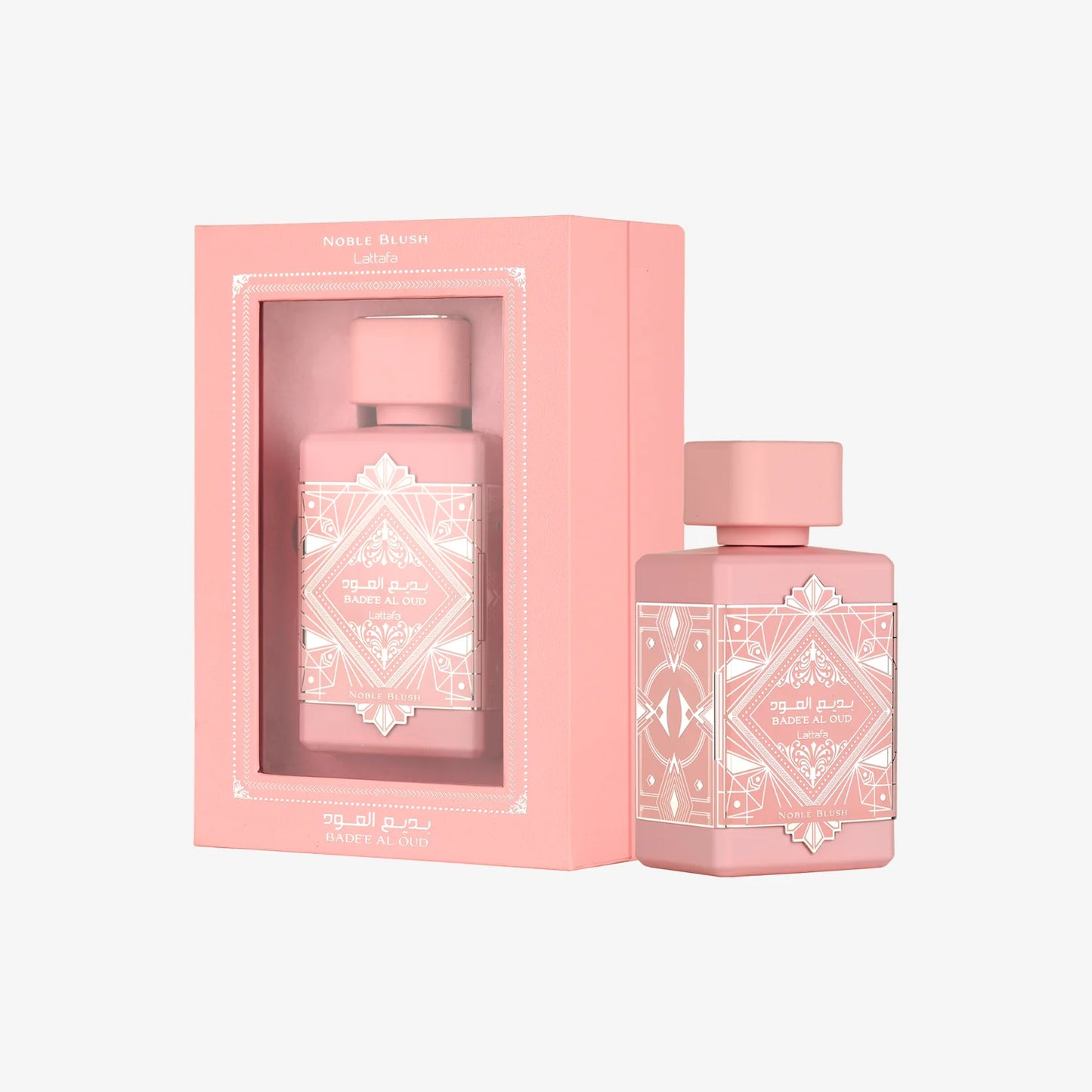 Lattafa Badee Al Oud Noble Blush for Unisex Eau de parfum Spray, 3.4 Ounce