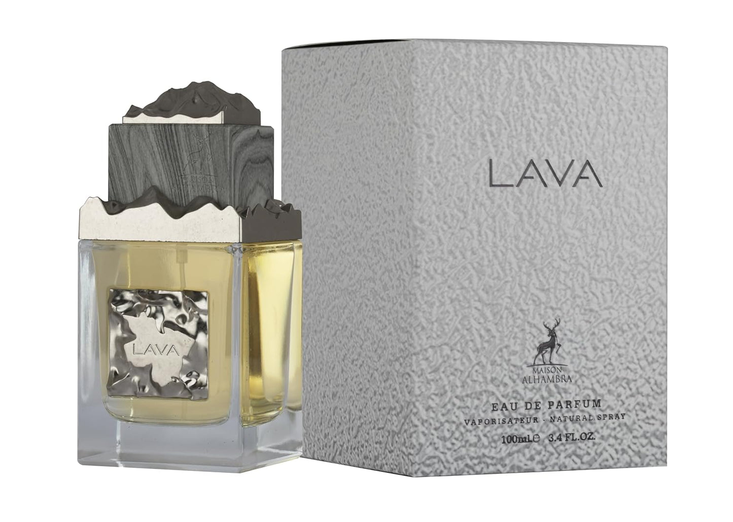 Lava for Unisex Eau de Parfum Spray, 3.4 Ounce / 100 ml from Maison Alhambra