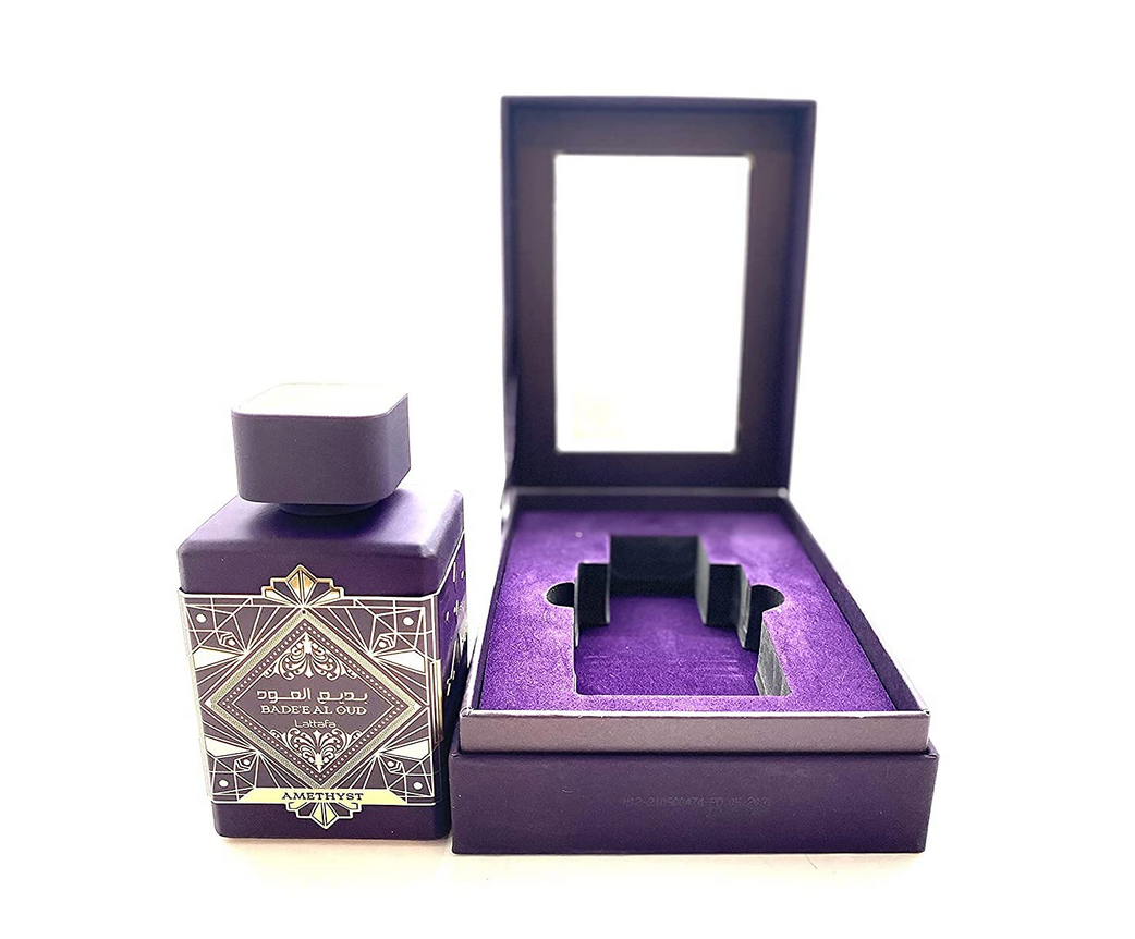 Bade'e Al Oud Amethyst for Unisex Eau de Parfum Spray, 3.4 Ounce, 100 ML from Lattafa