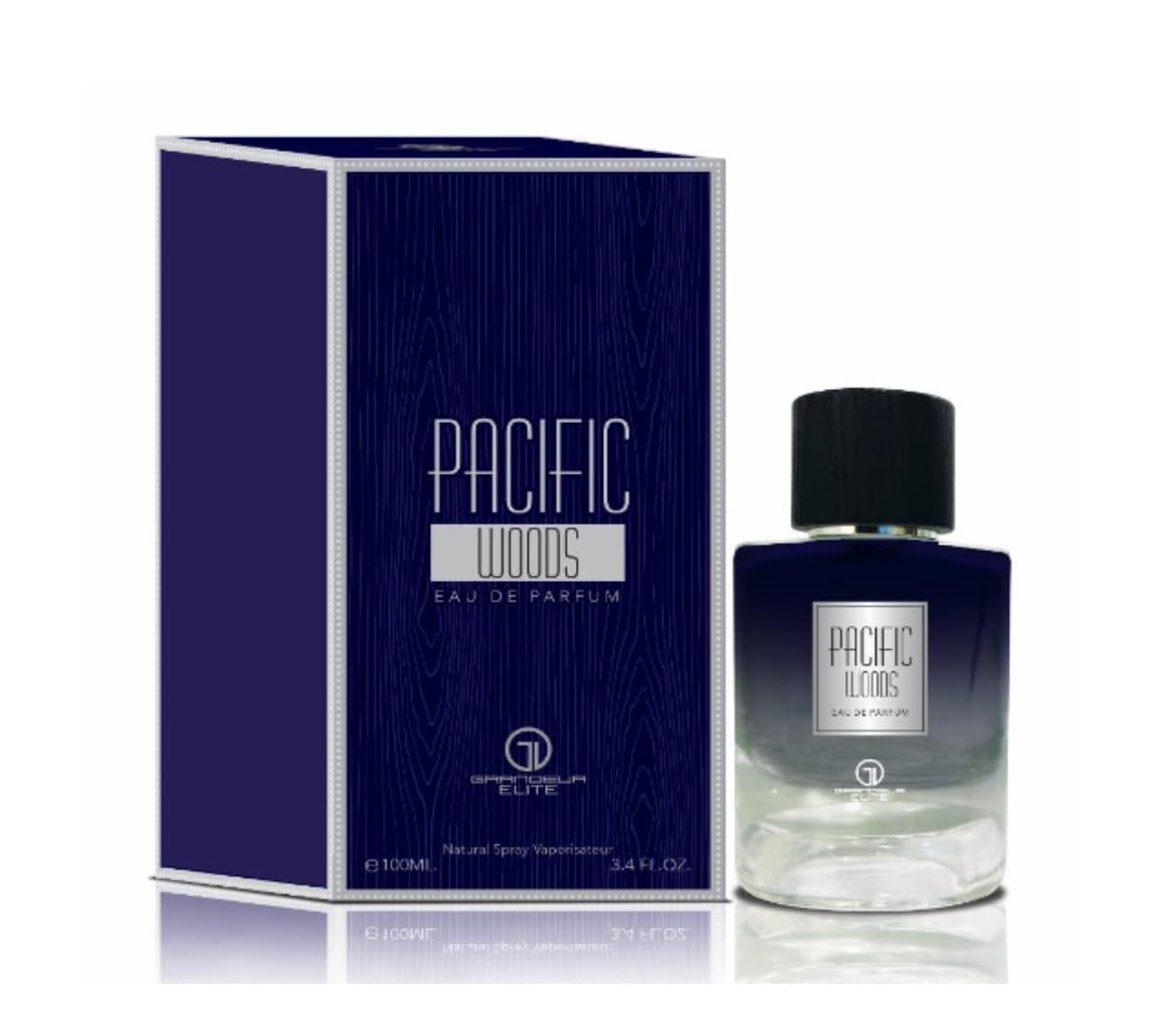 Pacific Woods Eau De Parfum By Grandeur Elite 100ml 3.4 FL OZ