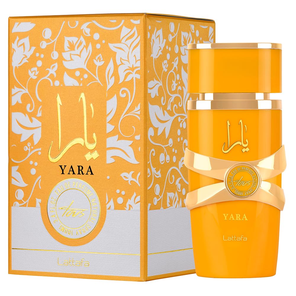 Yara Tous for Women Eau de Parfum Spray, 3.4 Ounces / 100 ml by Lattafa