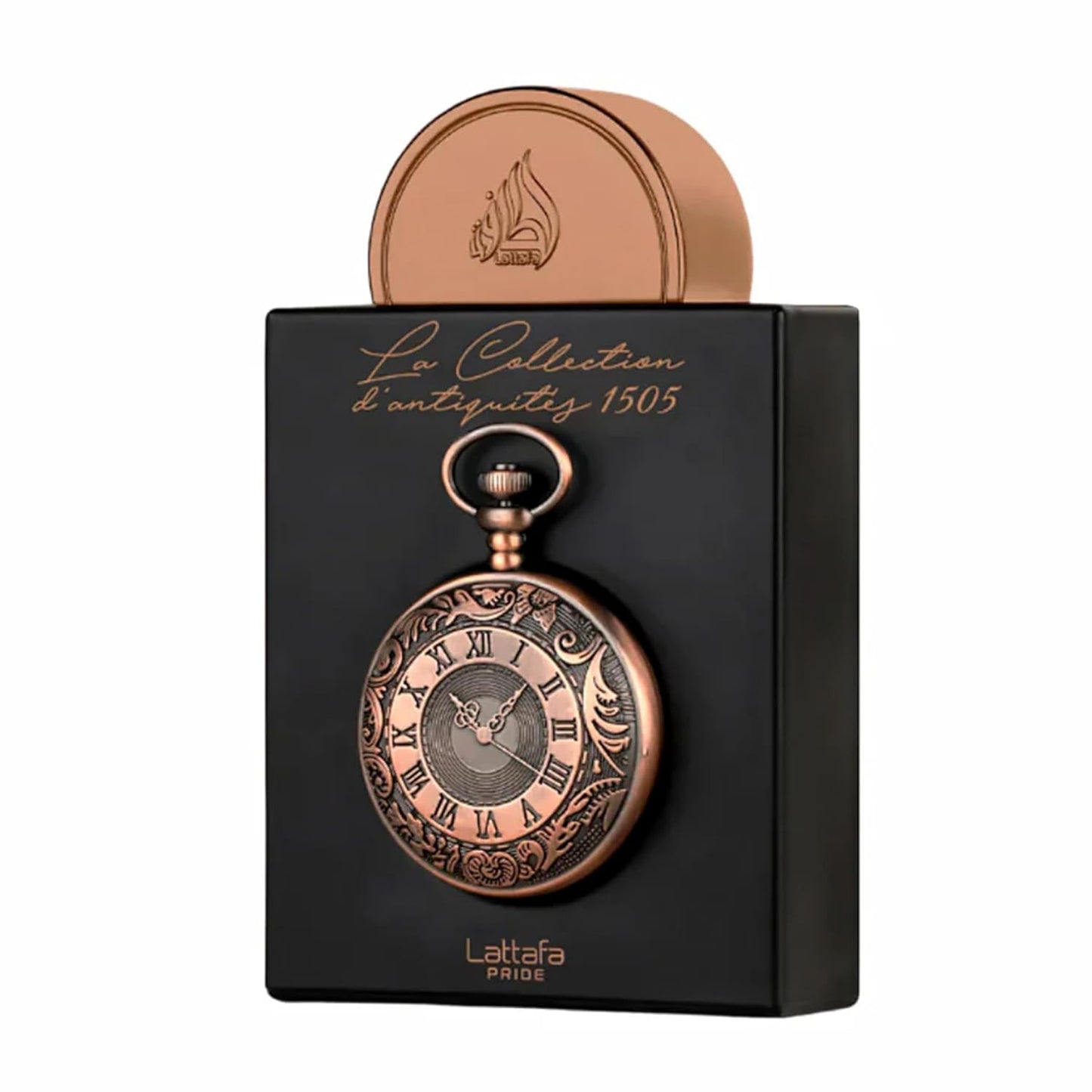 La Collection D'antiquites 1505 (Watch) Eau de Parfum Spray for Unisex, 3.4 Ounce from Lattafa Pride