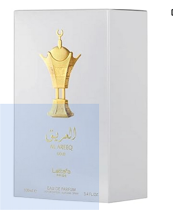 Lattafa Al Areeq Gold Eau De Parfum Spray for Unisex, 3,4 Ounce