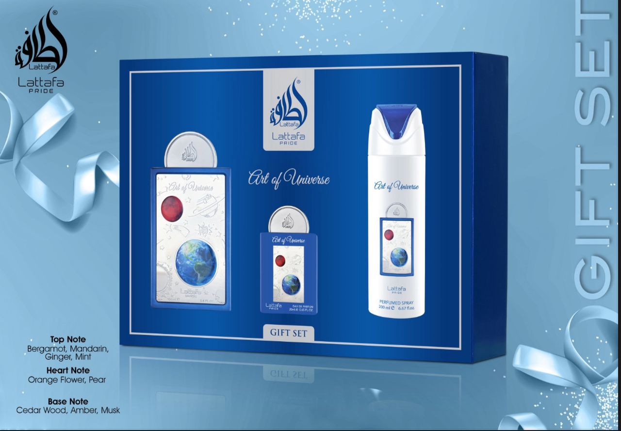 Art Of Universe Giftset -3pc by Lattafa Pride