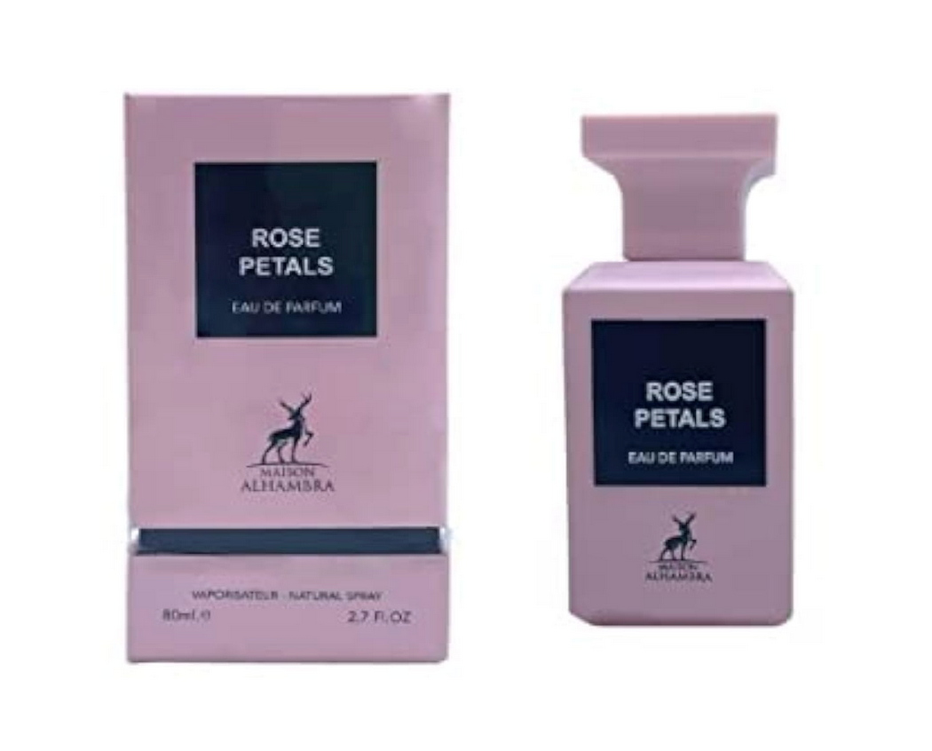 Rose Petals Eau De Parfum 80ml /2.7 FL OZ from Maison Alhambra