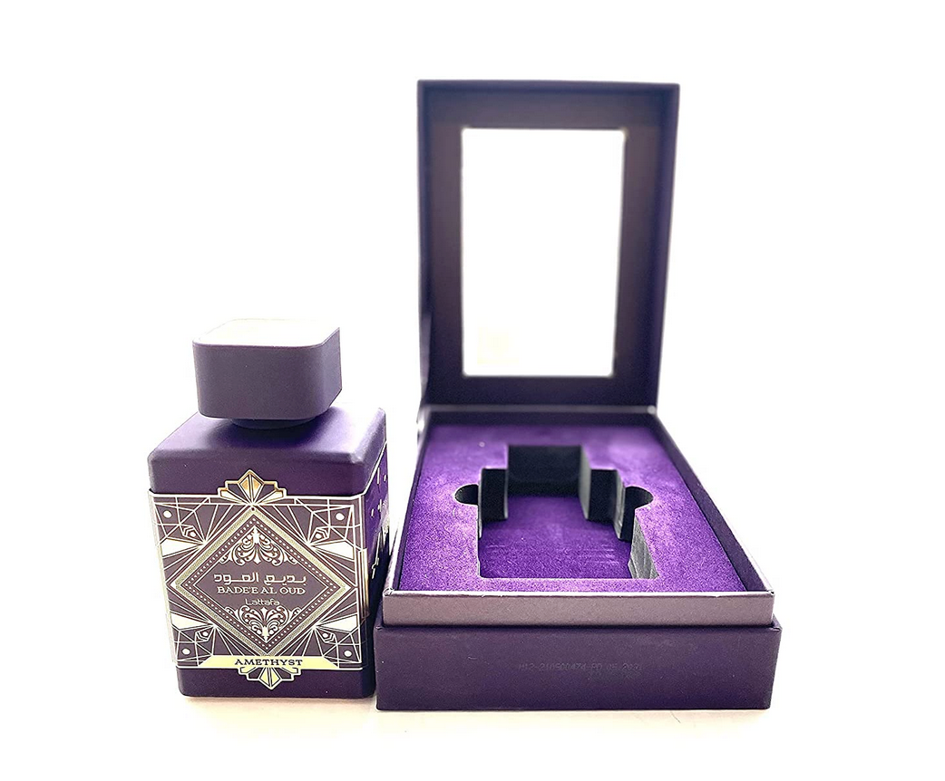 Bade'e Al Oud Amethyst for Unisex Eau de Parfum Spray, 3.4 Ounce,  100 ML from Lattafa