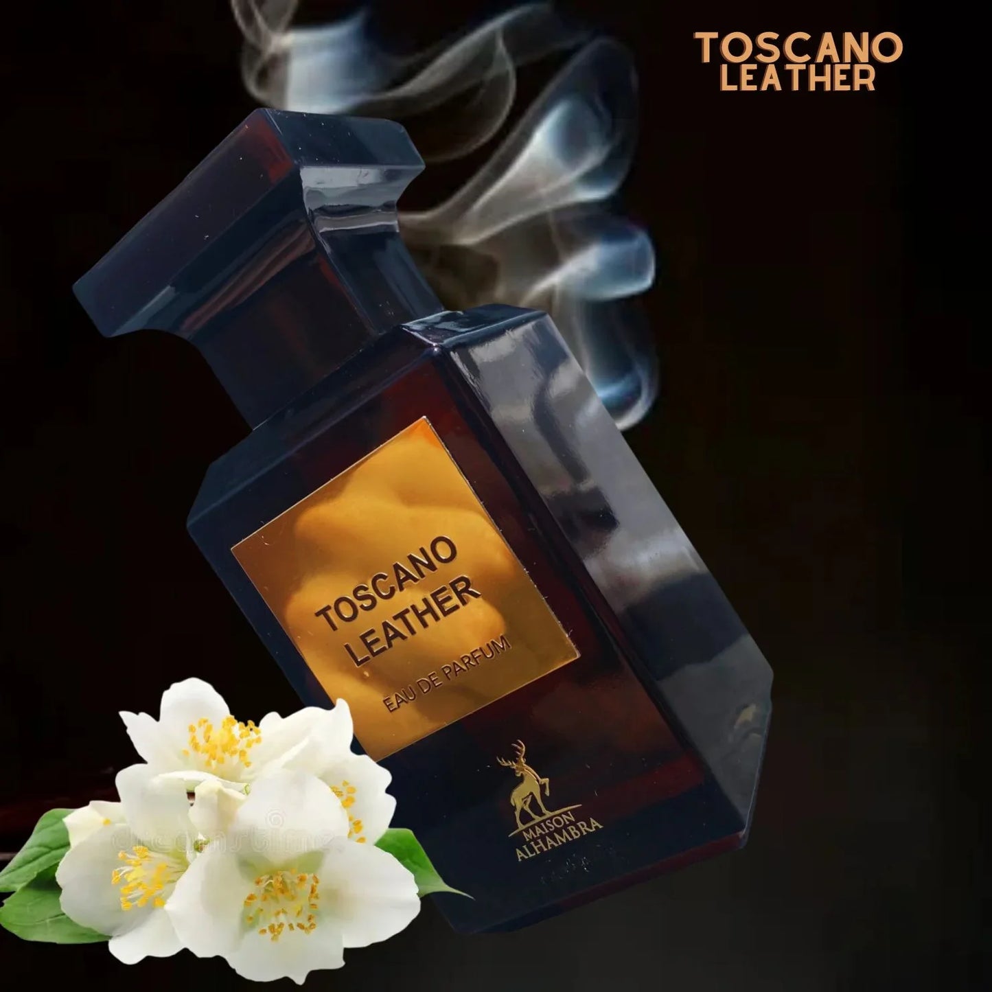 Toscano Leather Eau De Parfum 2.7 Oz by Maison Alhambra