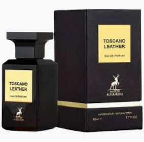 Toscano Leather Eau De Parfum by Maison Alhambra 80ml / 2.7 FL OZ Oriental