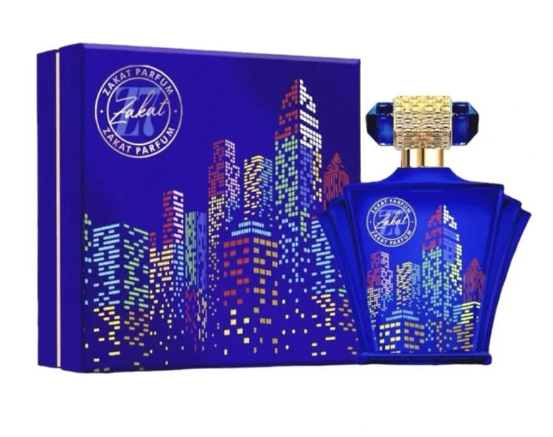 Z7 3.4 oz Eau de Parfum by Zakat + Body Spray gift