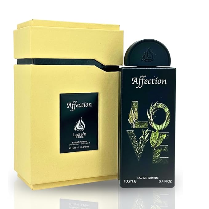 Affection Eau de Parfum Spray for Unisex, 3.4 Ounce by Lattafa Pride