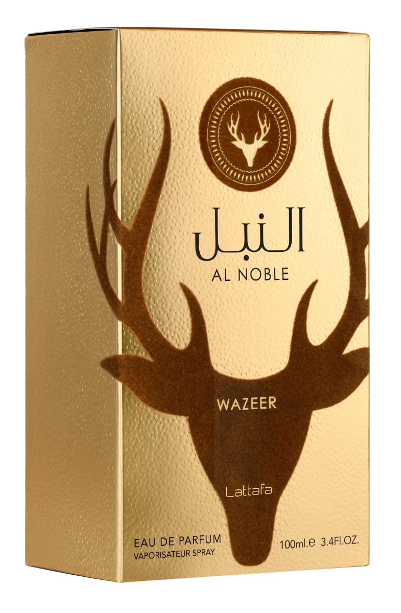 Lattafa Al Noble Wazeer Eau De Parfum Spray 3.4 Ounce (Unisex)