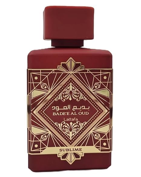 Badee Al Oud Sublime Eau de Parfum Spray for Unisex, 3.4 Ounce by Lattafa