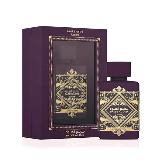 Bade'e Al Oud Amethyst for Unisex Eau de Parfum Spray, 3.4 Ounce,  100 ML from Lattafa