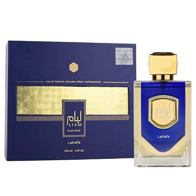 Liam Blue Shine EDP Spray 100ML (3.4 OZ) by Lattafa