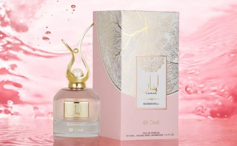 Lamar Bombshell Eau De Parfum 3.4 Oz Women by Zakat