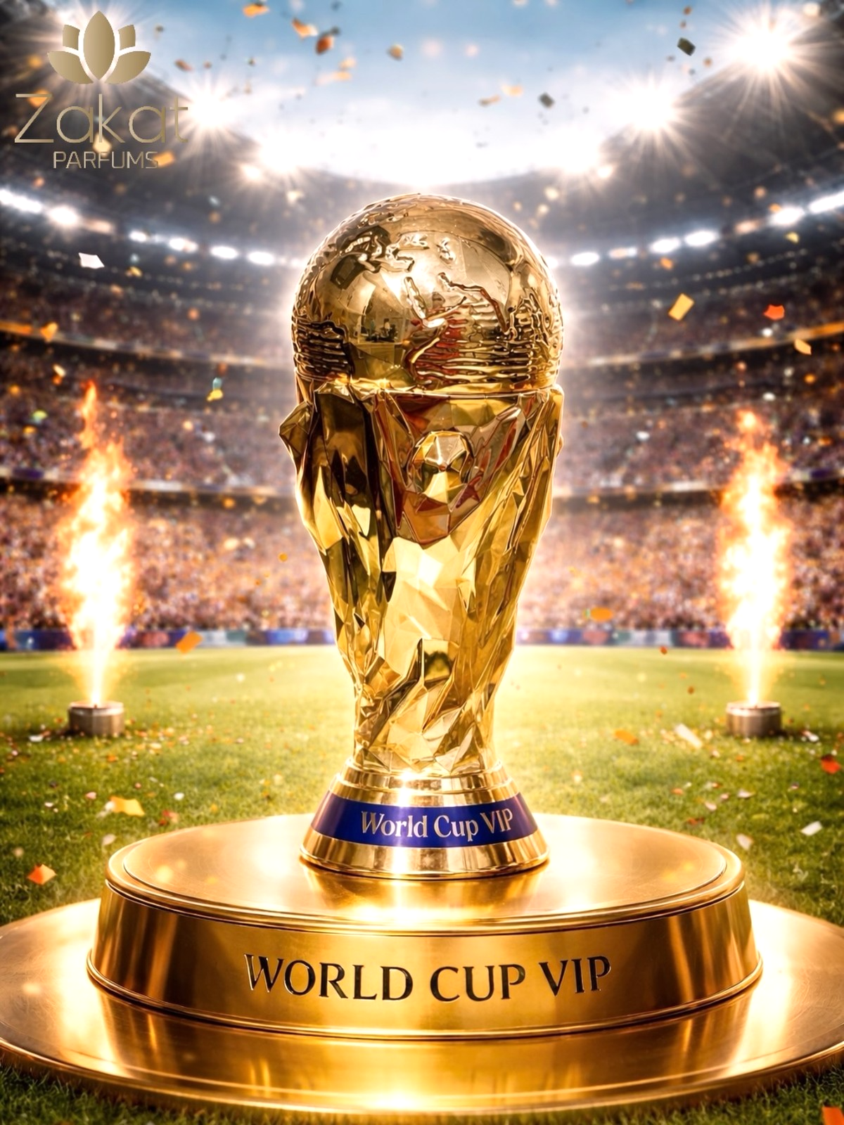 Zakat World Cup VIP  Edition by Zakat Perfumes Unisex EDP Spray